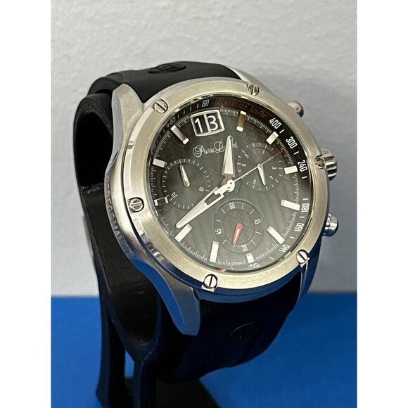 Pierre Laurent Mens Performance Chronograph Stainless Watch 26114w - Picture 5 of 16